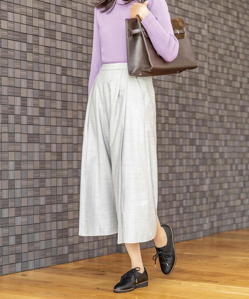 Flat Shoes Round Toe Heel 3cm Genuine Leather WIN314 BL Cm 2E [Success Walk] Women's 23.0