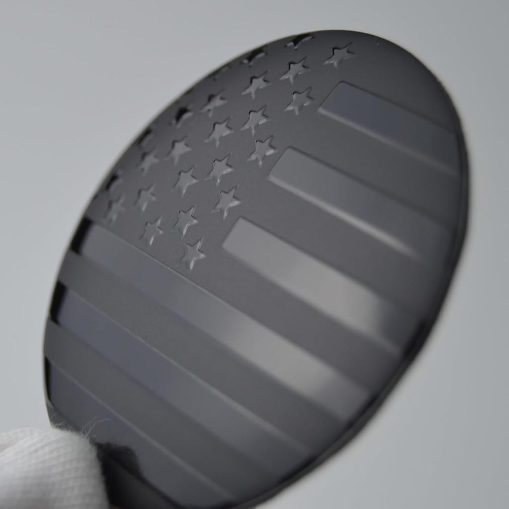 4X 56.5mm=2.24 Inches Black N Flag Wheel Hub Center Cap Emblems for Hub Center Cap US