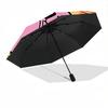 1pc Courage the Cowardly Dog Automatic Open/Close Folding Umbrella, Windproof 8-Rib Construction, Lightweight Travel Umbrella for Women/Men 19