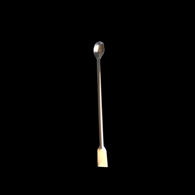 HUIWEN 30cm Stainless Steel Micro Medicine Spoon