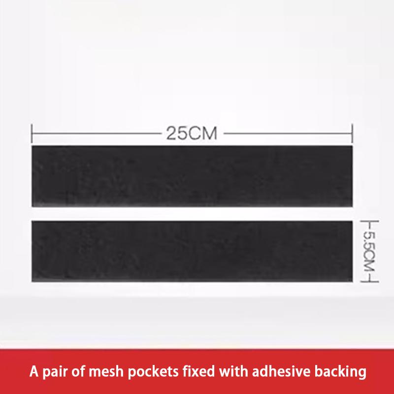Car Trunk Storage Net Pocket Velcro Car Trunk Supplies Storage Net Car Storage Bag Fixation Artifact