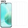 5Pcs For Honor 400 Lite Front Screen Protector 0.3mm 2.5D Tempered Glass Clear Film