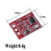 5PCS TTP223 Touch Key Switch Module Touching Button Self-Locking/No-Locking Capacitive Switches Single Channel Reconstruction
