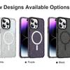 For IPhone16 Splash Ink Magnetic Phone Case for Apple 15pro Colorful 14 Skin-feel Mobile Phone Protective Case