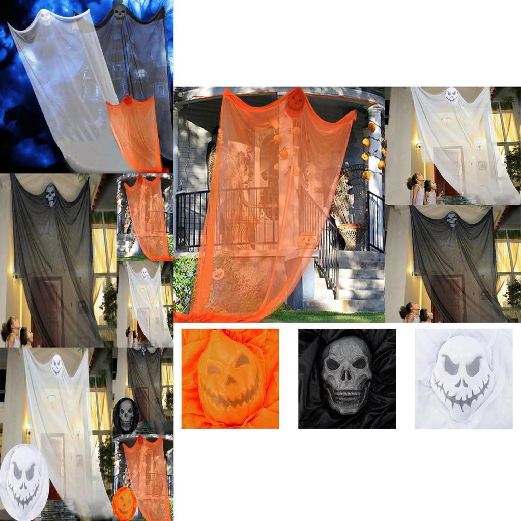 Terrifying 3.3m Hanging Ghoul Ghost Halloween Display Prop For Haunted Houses