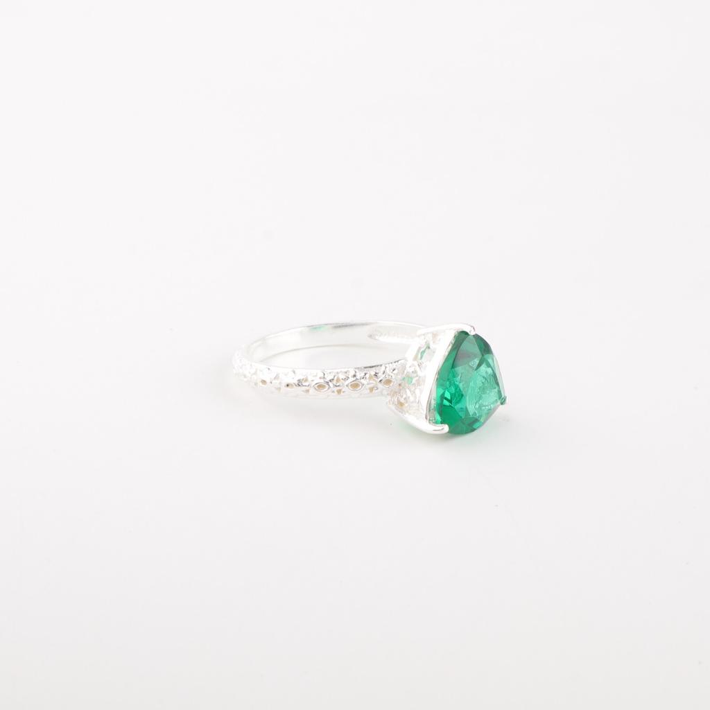 Chrome Diopside Gemstone 925 Solid Silver Jewelry Handmade Ring Anniversary Gift CZR-10-9