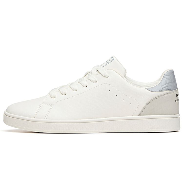 Anta Lifestyle Series Wrap Warm Non-Slip Low-Top Sneakers Men Sneakers White Gray 912048016-3 40.5