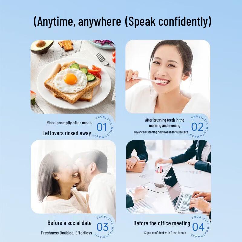 LYISOSAN Probiotic Strip Mouthwash