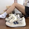 Student platform niche board shoes women's ins tide 2025 spring and autumn new leisure sports versatile bread little white shoes