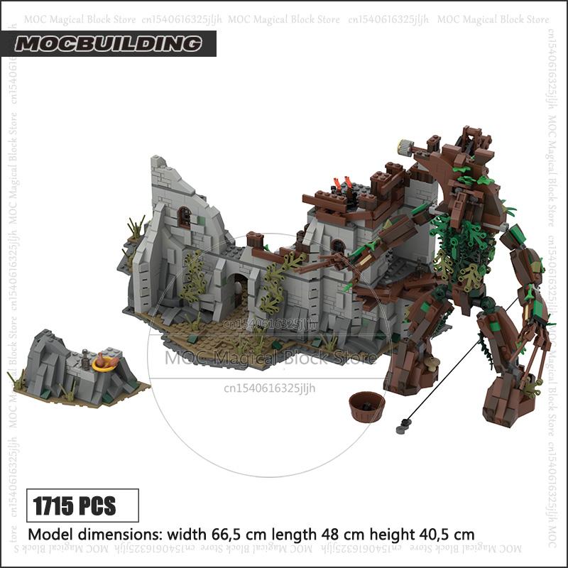 UCS Rings Collections Middle Earth Lord Moc Building Blocks Scene Technology Bricks Kits Display Model Construction Xmas Toys