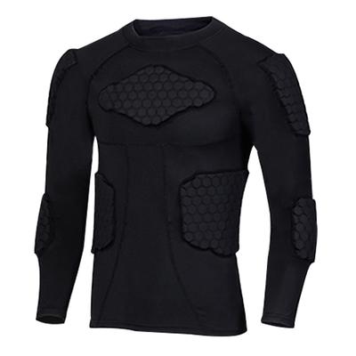 Skiing Armor Honeycomb Impact Protection Long-sleeved Clothes Basketball Soccer Goalie Sports Breathable Body Armor Waist Protection Equipment
