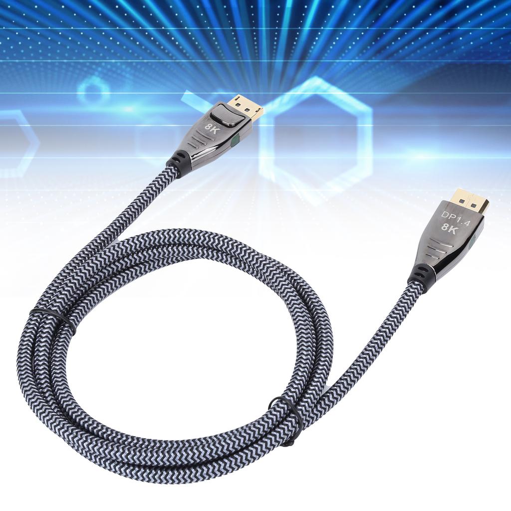 A0301 DP1.4 Version 8K at 60Hz Cable High Definition Adapter Cable with Light for PC ComputerDP‑8K‑1.5 Meter