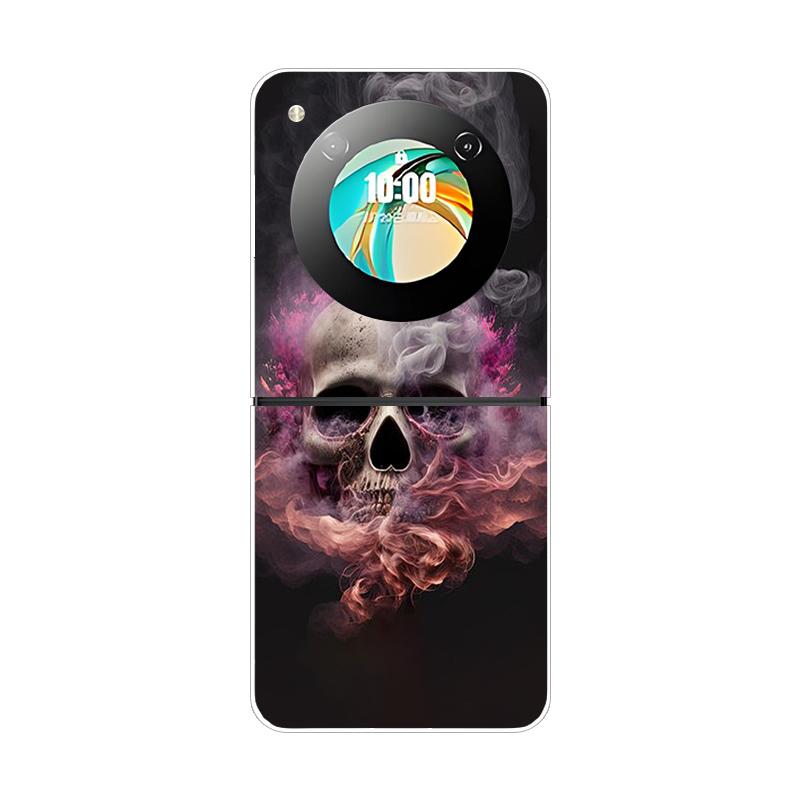 Etui na ZTE Nubia Flip Flip2 Luksusowe Modne Pokrowiec Przezroczyste Twarde Etui PC na Telefon Na ZTE Libero Flip Odporne na Wstrząsy Zderzak Obudowa