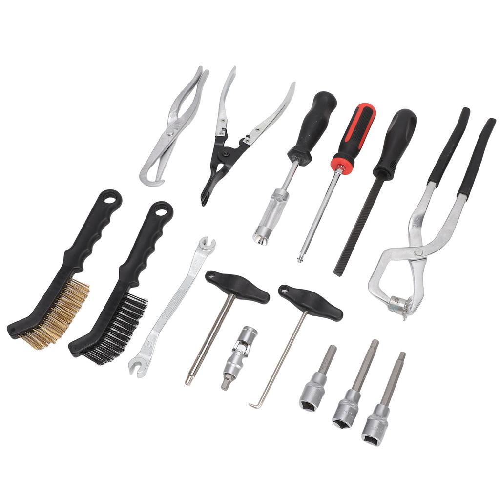 Drum Brake Tool Kit Brake Spring Installer Remover Plier Tools Set with Carrying Case for Repair
