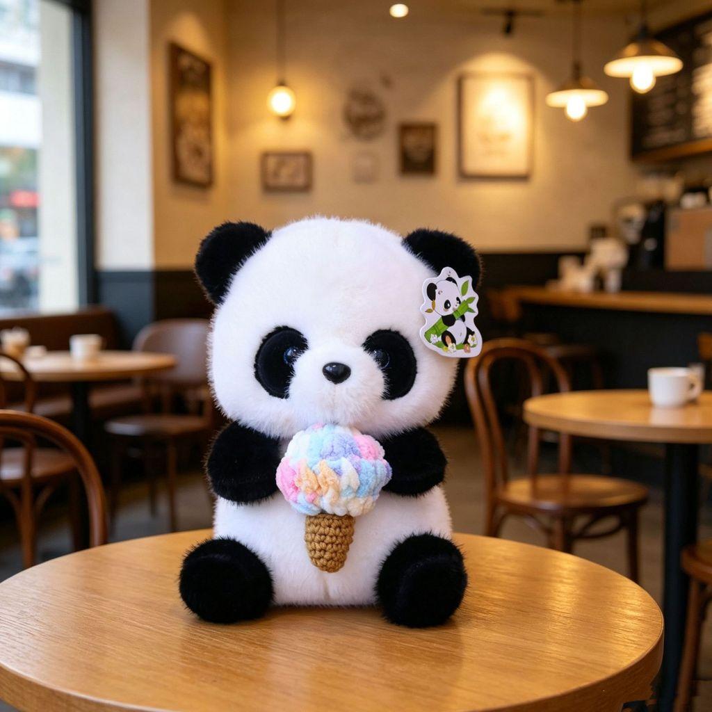 Panda Plush Toy Collectors Edition Soft Stuffed Animal Gift For Kids And Adults