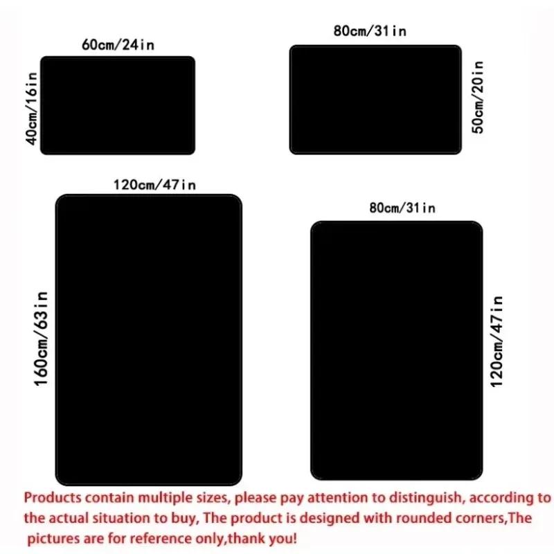 Abstract Art Cute Cat Kitten Carpet Living Room Sofa Bedroom Study Kitchen Entrance Door Mat Non-slip Cool Home Decoration Rug