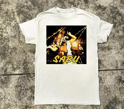 NIEUW! Sabu Witte Katoen Alle maten Cadeau Voor Fans T-shirt HRN186