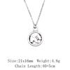 Vintage Animal Pendant Necklace Cat Animal Charm Necklaces Forest Ocean Western Jewelry Gift For Making DIY
