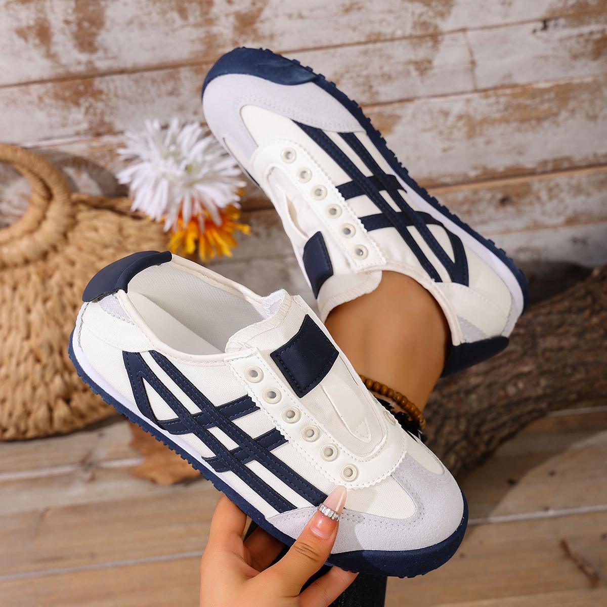 

Women Sneakers Breathable Couple Casual Sneakers Women Lace Up Soft Sole Flat Sports Shoes Classic Walking Running Shoes Women 36 белый