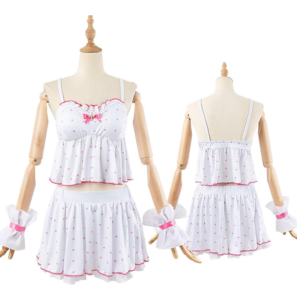 [Milky Time] Hololive Yukihana Lamy Cosplay Halloween Loungewear