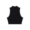 Nike Slim Fit Short Zip Tank Top Women Tops Black FV7492-010