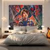 S-Stranger T-Things Sci-Fi Horror Tapestry Wall Hanging Banner Background Backdrops Living Room Cloth Bedroom Party Decor Gift