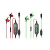 Game Earphone Sound Card With Microphone In Ear Corded Gaming Headphone Sound Equipment For Mobile Phone PC Desktop
