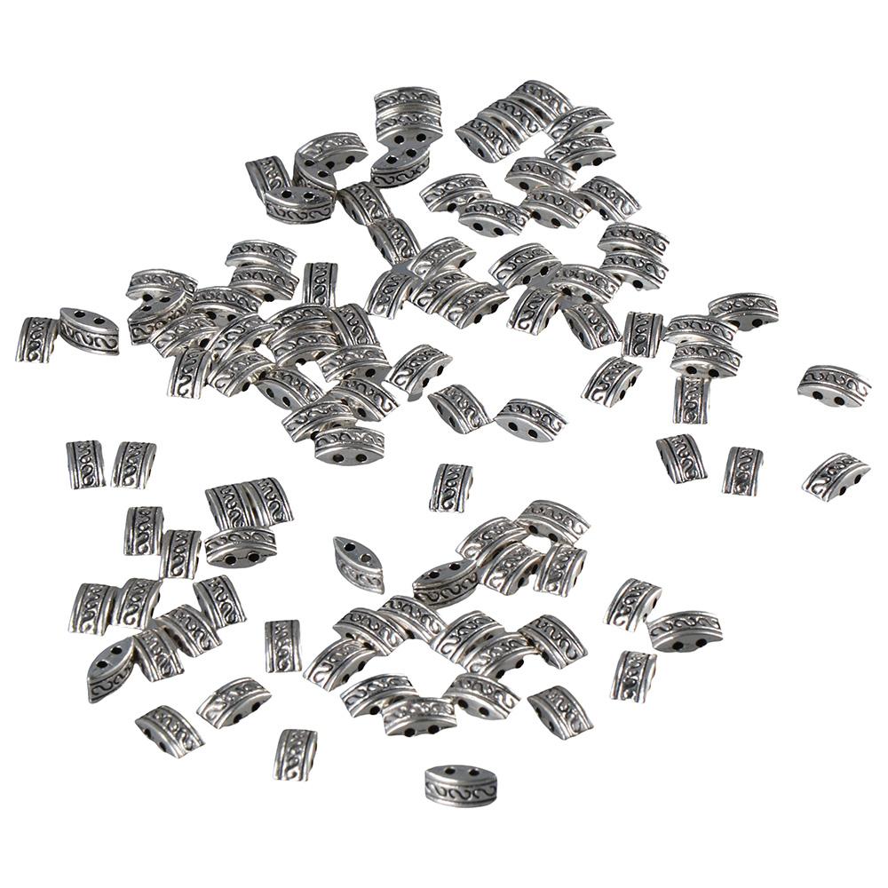 

Многожильные соединители из сплава в тибетском стиле, свободные бусины с 2 отверстиями для браслета «сделай сам»