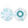 2 Pcs Rotate Mop Replacement Head 360 Degree Spin Mop Highly Absorbent Microfiber Refills Head Easy