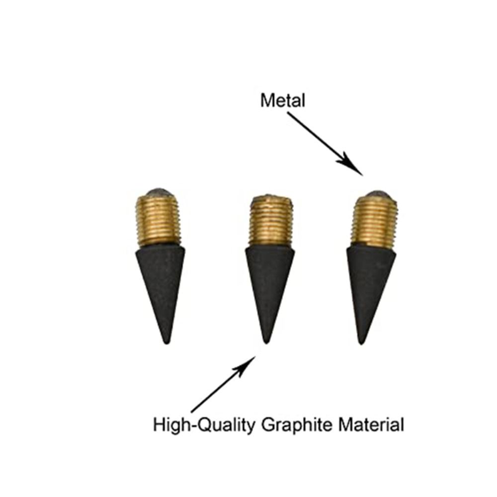 20PCS HB Head for No Ink Pen 0.5mm Universal Eternal Pencil  No Ink Pen