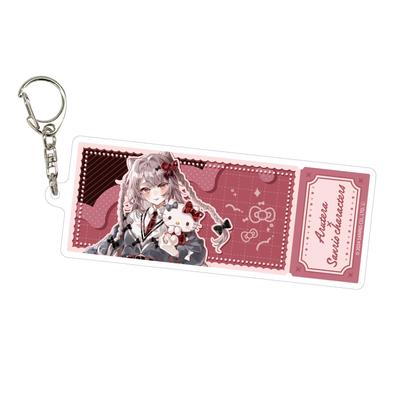 Altera X Sanrio Characters 01 Hello Kitty [Collaboration Illustration] Large Acrylic Keychain