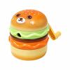 Adjustable Thickness Pencil Sharpener Hamburger Shape Pencil Sharpening Tool  Gift