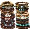 TEMUTEMU Hot Sale Combination 31-piece Beaded Bracelet