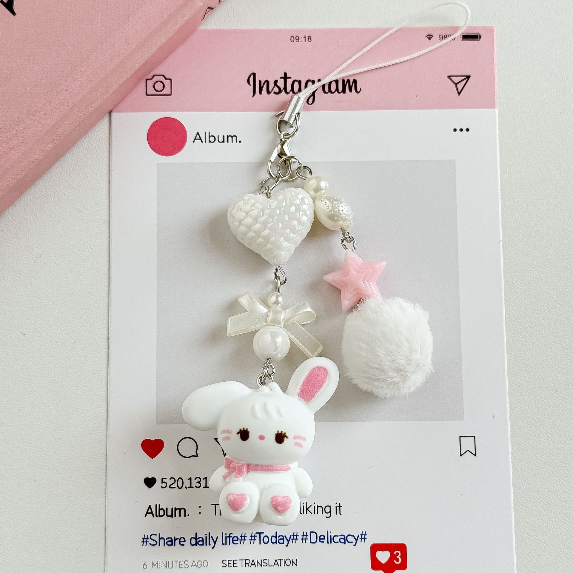 

Пухнастий Милий Мультяшний Короткий Брелок для Телефону для Дівчинки Kawaii Мультяшне Кошеня Брелок Шнурок для Телефону Підвіска для Навушників Аксесуари для Телефону