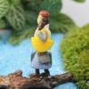 Sweety Lovers Couple with Trunk Figurines Miniature Craft Fairy DIY Ornament Garden Decor