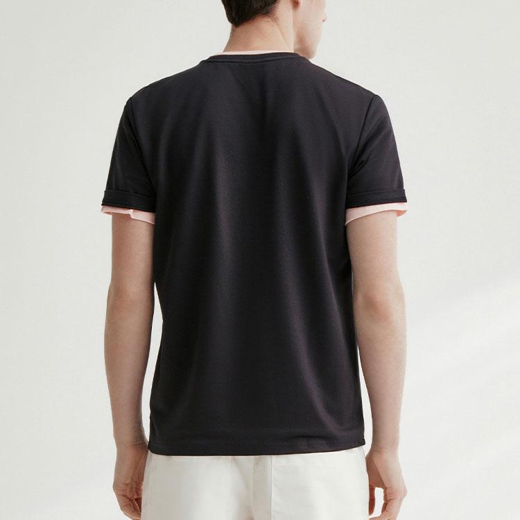 Fila Cotton Blend Versatile T-Shirt Men Tops Legendary-Blue F11M028198FNV