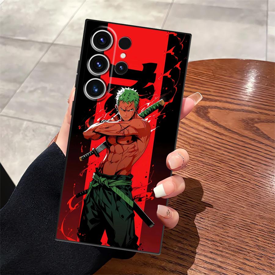 Ones Pieces Luffy Case for Samsung Galaxy S9 S25 Ultra S23 FE S20 S22 S24 Plus S21 Funda Phone Cover
