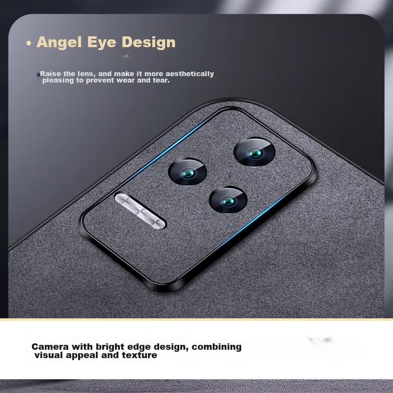 Redmi K50 Phone Case, Redmi K50Pro Protective Cover, Shockproof Camera Full Protection Soft Case, Simple Silicone Outer, WoAnd Leather Case, Black