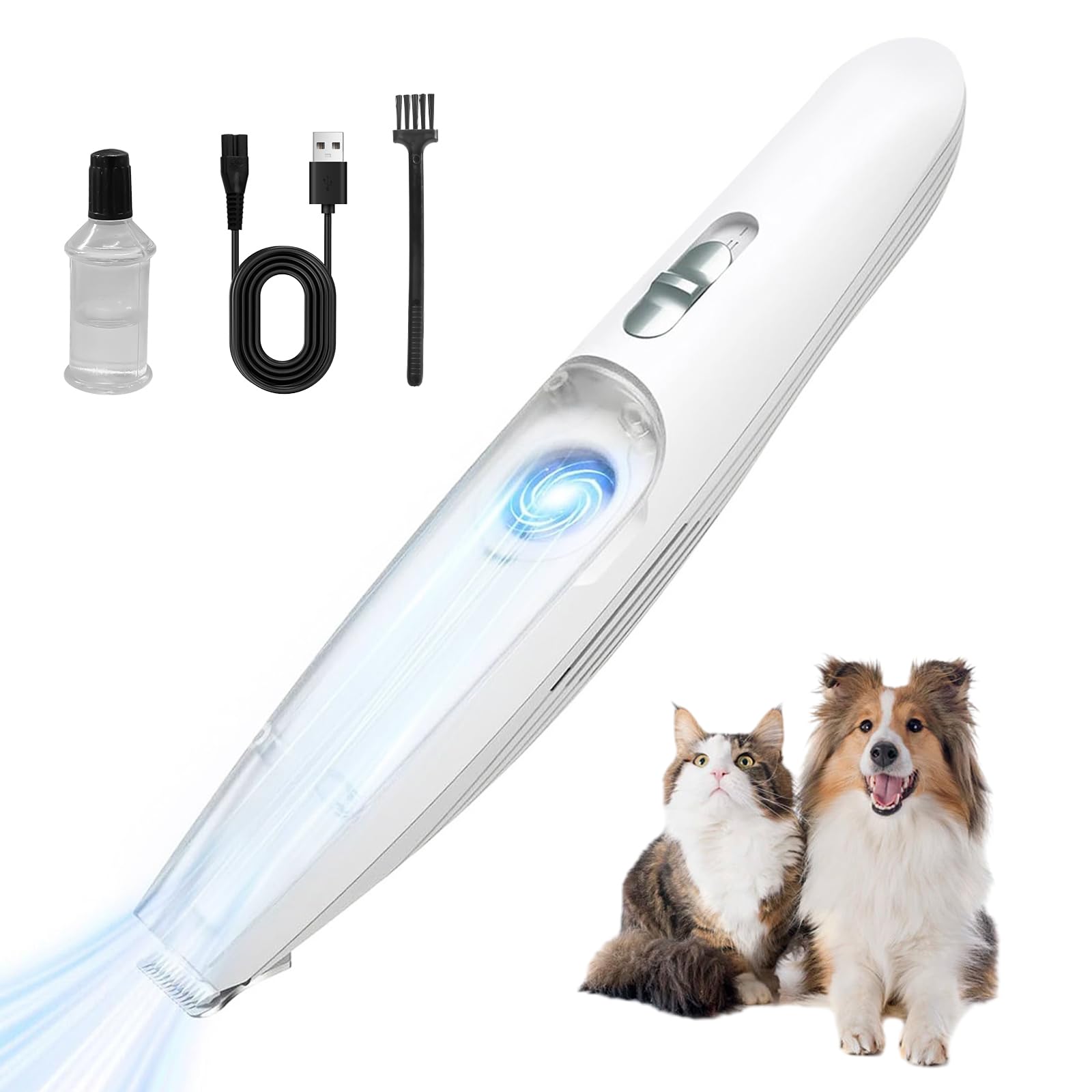 

Supervim Питомец Присоска Собака Кошка 2 Регулируемый Светодиод Светодиод Частичный Низ Подходит для Длинношерстных и Мелких Животных Машинки для стрижки, Тип, Машинки для стрижки, Лапы, Морда, Тримминг,