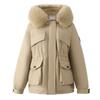 Women's Pie Overcome Mountaineering Tooling Down Cotton Clothing Medium and Long Loose Warm Tide Jacket Winter New