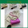Fashionable Minimalist Shoulder Crossbody Bag For Fall Stylish Women In Black Gold Silver Hot Pink Green