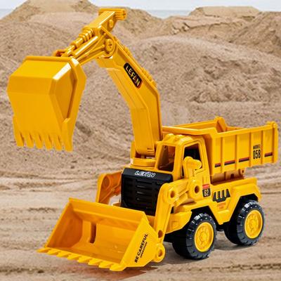 Vehicles Toy Engineering Car Toy Yellow Children Excavator Toy Large Bulldozer Toy  Parent-child