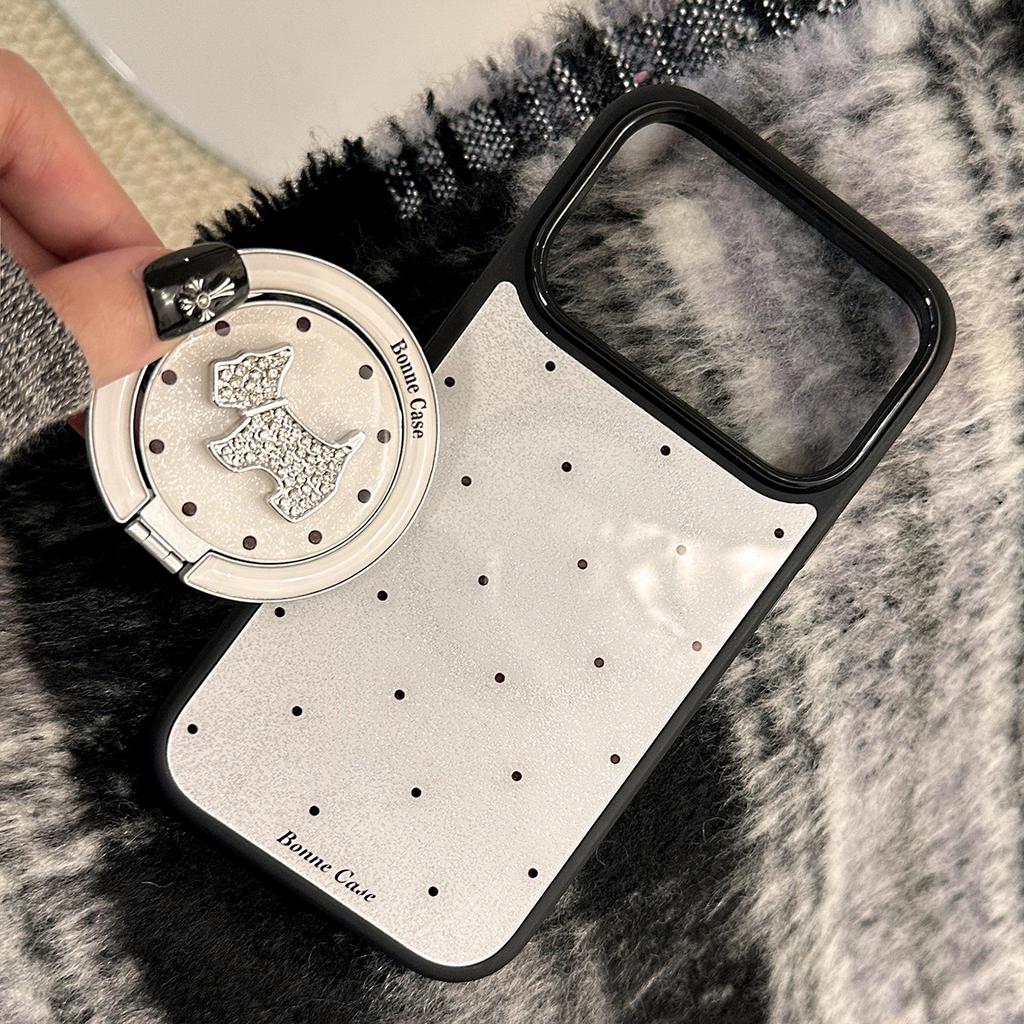 Creative 3D Puppy Magnetic Phone Case for iPhone 16, iPhone 17, and iPhone 17 Pro Max