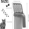 Pet Cat Litter Shovel Scoop with Waste Bags Portable Cat Litter Filter Clean Tool Toilet Garbage Picker Pet Cat Supplies