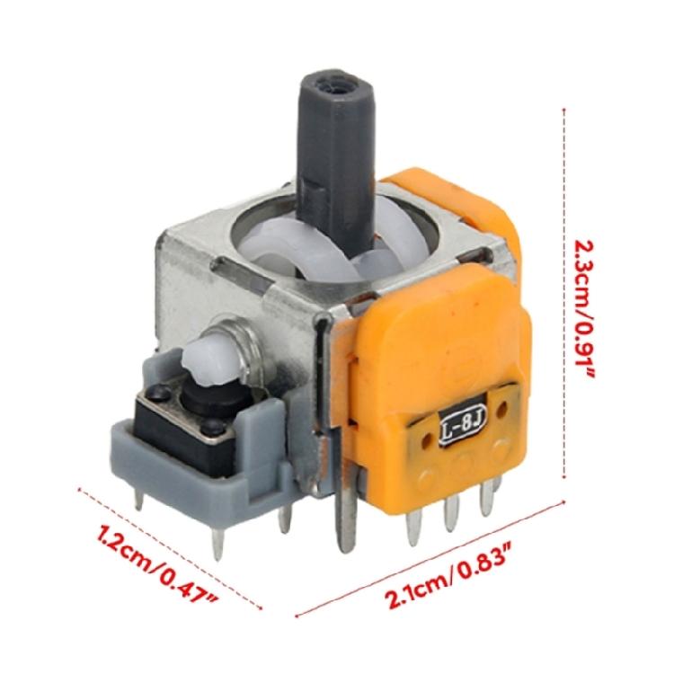 Replacement 3D Analog Joystick For Handheld Game Console Controller ThumbStick Repair Accessory