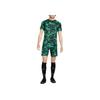 Nike Graphic Print Slim Fit Crew Neck Short Sleeve T-Shirt Men Tops Green FN2412-324