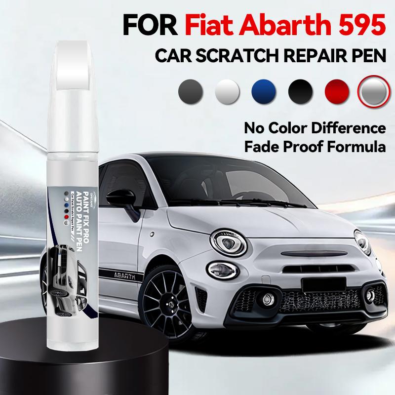 Vehicle for Exclusive Use For FIAT Abarth 595 Car Paint Repair Pen Paint Scratch Repair Accessories Abarth Red Black Gara White
