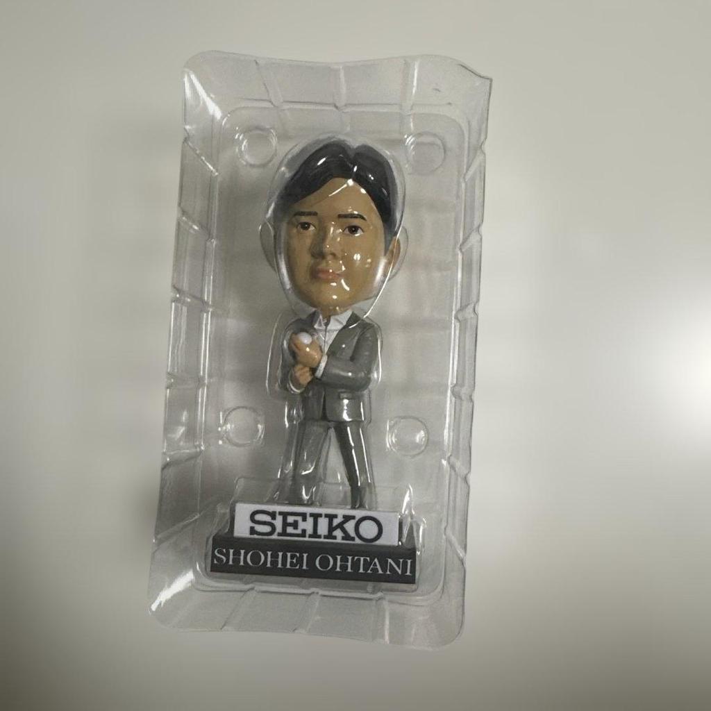 Used SEIKO Shohei Ohtani Bobblehead Figure - SEIKO Limited Edition