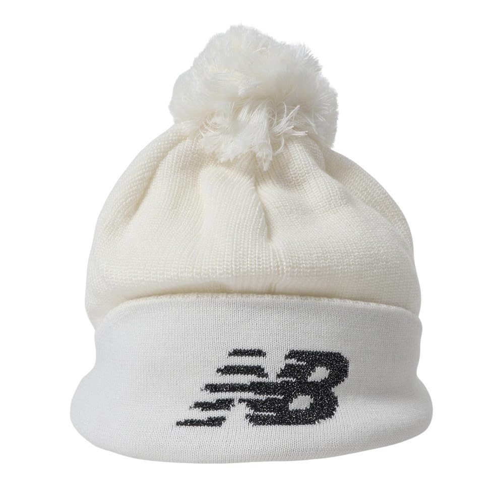 Golf 2WAY Knit Cap with Brim Fleece FR [New Balance] Women's (Back side specification/Removable visor) / 012-3287515 030_White