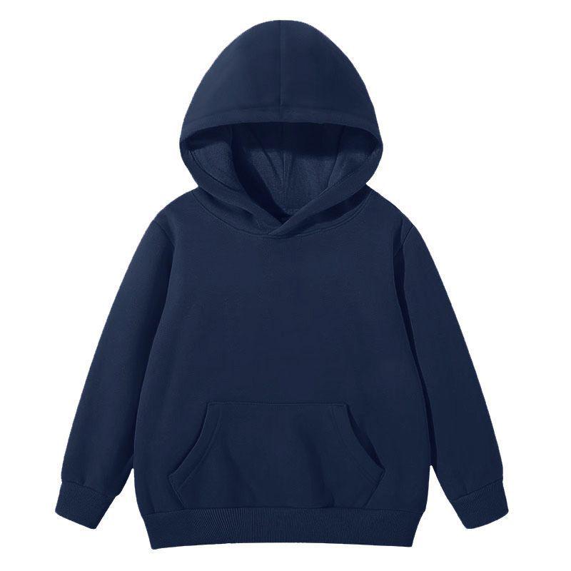 Kinder Kapuzensweatshirt: Individuelles Logo, Schul- und Teamuniform, reine Baumwollmischung für Jungen und Mädchen